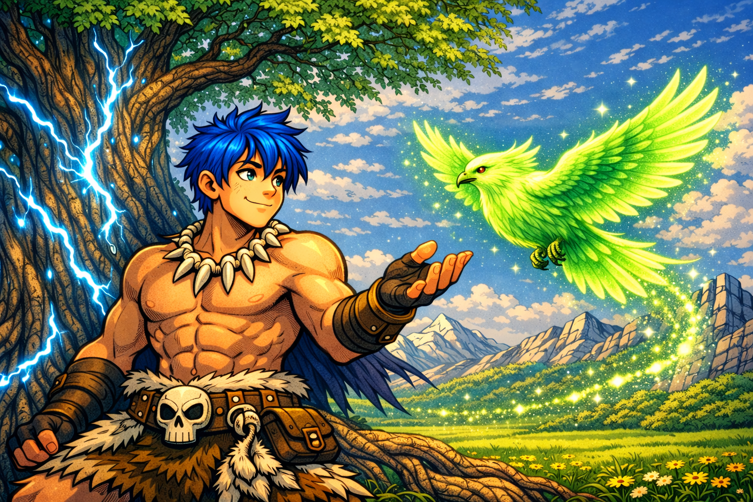 El ave verde llega a Arheim