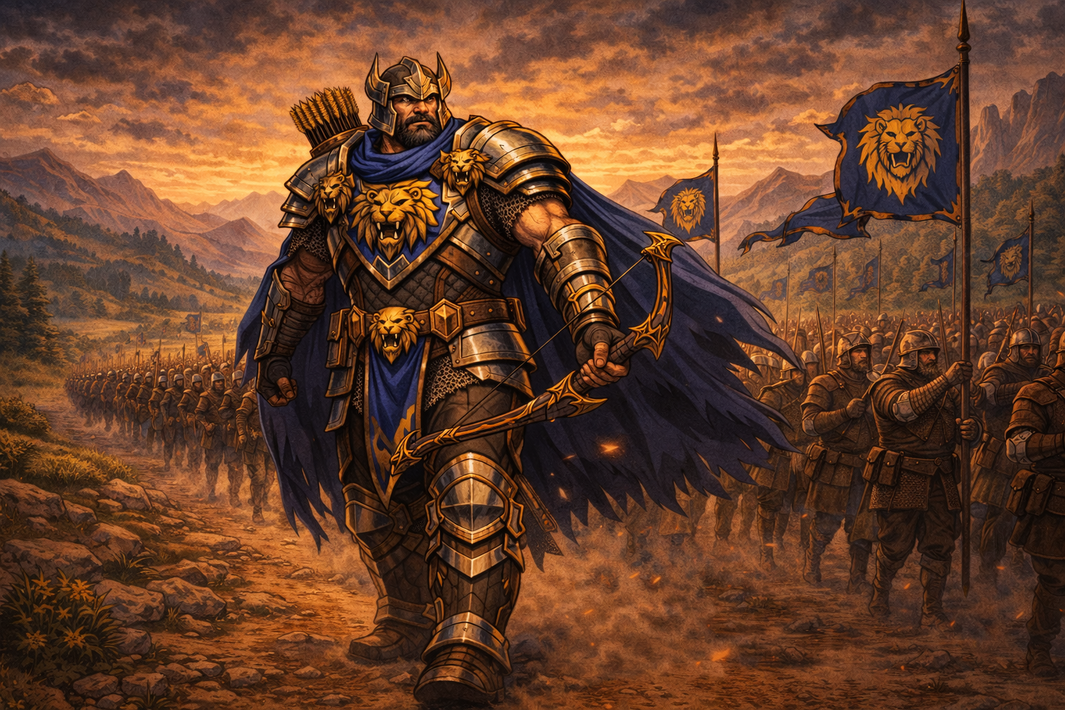 El comandante arquero del Valle del León