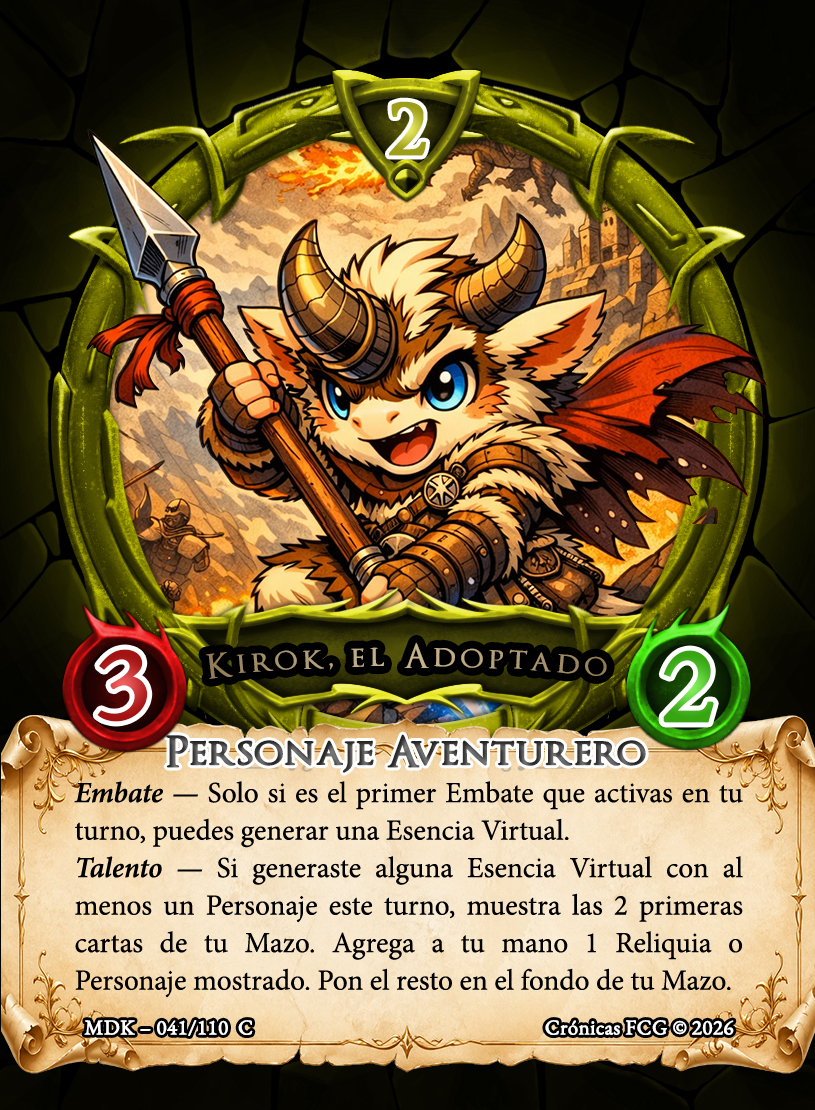 Kirok, El Adoptado